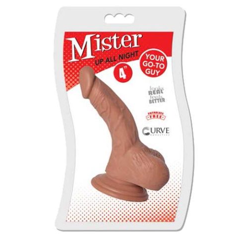 Mister Up All Night - 4" Caramel