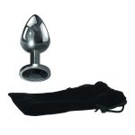 Gem Black Anal Plug Medium