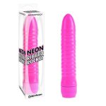 Neon Ribbed Rocket - Pink